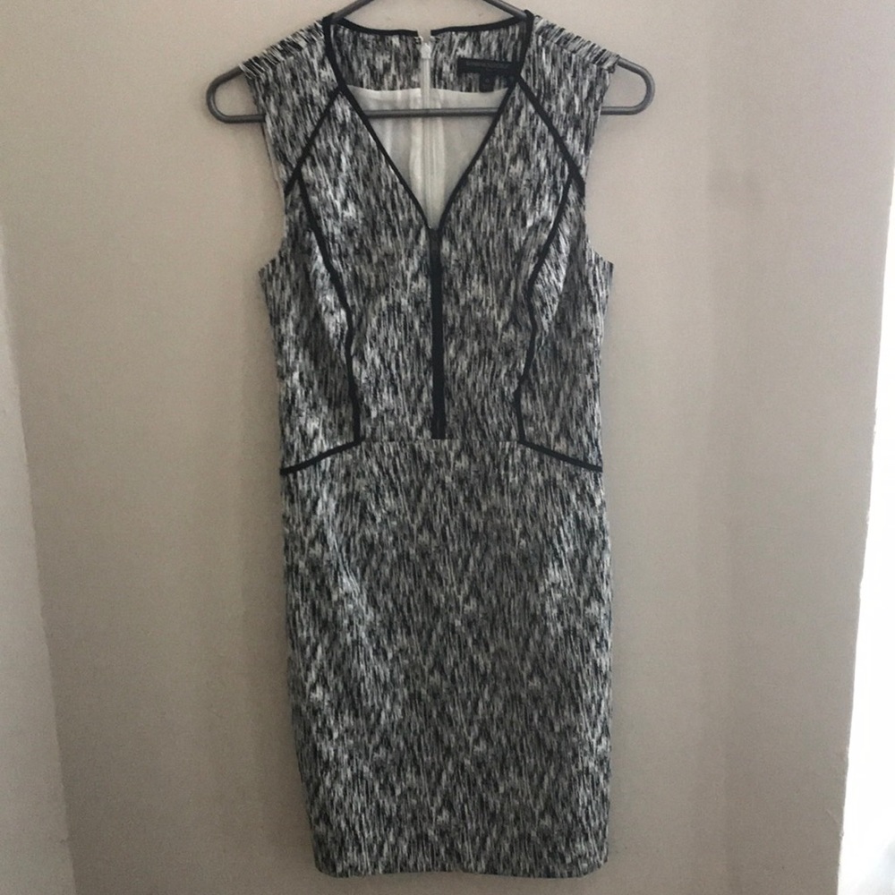 Black and White Banana Republic dress